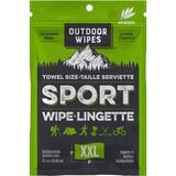 Outdoor Wipes Sport Wipes XXL Eucalyptus, 3in x 2in