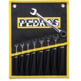 Pedro's Ratcheting Combo Wrench Set One Color, One Size