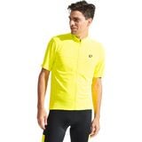 PEARL iZUMi Quest Short-Sleeve Jersey - Men's Screaming Yellow, L
