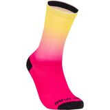 PEARL iZUMi Transfer Ltd 7in Sock - Men's Screaming Yellow Gradient, XL