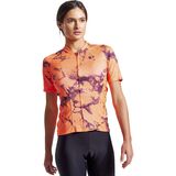 PEARL iZUMi Attack Short-Sleeve Jersey - Women's Fiery Coral, S