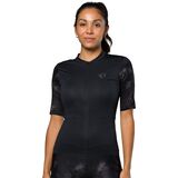 PEARL iZUMi Pro Short-Sleeve Jersey - Women's Black Spectral, L