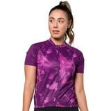PEARL iZUMi Quest Graphic Jersey - Women's Dark Violet Spectral, XL