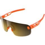 POC Elicit Sunglasses Fluo. Orange Translucent/Clarity Road, One Size - Men's