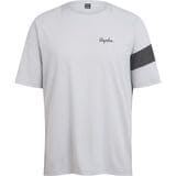 Rapha Trail Technical T-Shirt - Men's Light Grey/Black, M