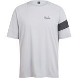 Rapha Trail Technical T-Shirt - Men's Light Grey/Black, S