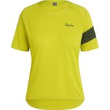 Rapha Trail Technical T-Shirt - Women's Gecko Yellow/Deep Olive Green, S