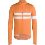 Rapha Brevet Long-Sleeve Jersey - Men's Dusted Orange/Silver, XL