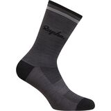 Rapha Logo Socks Grey Marl/Black/Grey, XL - Men's