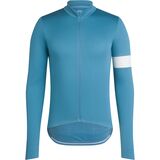 Rapha Classic Long-Sleeve Jersey - Men's Dusted Blue/White, XL