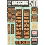 RockShox Decal Kit - 35mm Orange, 35mm, Pike, Lyrik, Yari