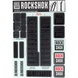 RockShox Decal Kit - 35mm Stealth Black, 35mm, Pike, Lyrik, Yari
