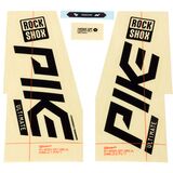 RockShox Pike Ultimate Decal Kit Black for Silver, One Size