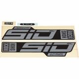 RockShox SID SL Ultimate Decal Kit Polar Foil for Black, One Size