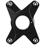 Rotor Road Spider Gloss Black, 110x4, for 1x or 2x