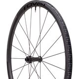 Roval Alpinist CLX II Wheel Satin Carbon/Gloss Black, Rear, HG