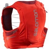 Salomon Sense Pro 10L Hydration Vest Fiery Red/Ebony/Cabernet, M