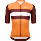 Santini Eco Sleek Bengal Short-Sleeve Jersey - Men's Arancio, M
