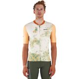 Santini Marble Short-Sleeve Jersey - Men's Verde Militare, XL