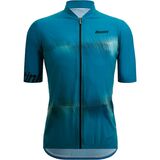Santini Graffio Limited Edition Short-Sleeve Jersey - Men's Blue, M