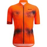 Santini Graffio Limited Edition Short-Sleeve Jersey - Men's Orange, XL