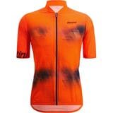 Santini Graffio Limited Edition Short-Sleeve Jersey - Men's Orange, M