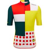 Santini Le Maillot Jaune Official Combo Cycling Jersey - Men's Print, M