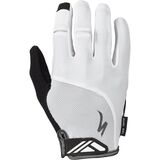 Specialized Body Geometry Dual-Gel Long Finger Glove - Men's White, L