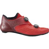 Specialized S-Works Ares Road Shoe Flo Red/Maroon, 38.0 - Men's