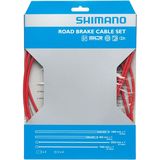Shimano PTFE Brake Cable & Housing Red, One Size