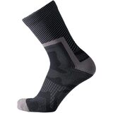 Showers Pass Crosspoint Wool Blend Ultra-Light Waterproof Sock Black/Grey, S/M - Men's