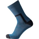 Showers Pass Crosspoint Wool Blend Ultra-Light Waterproof Sock Electric Blue/Black, S/M - Men's