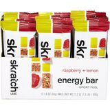 Skratch Labs Energy Bar Sport Fuel -12-Pack Raspberries & Lemons, 12 Pack