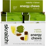 Skratch Labs Energy Chews Sport Fuel - 10-Pack Matcha Green Tea & Lemon, 10 Pack