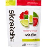 Skratch Labs Hydration Sport Drink Mix - 20-Serving Bag Raspberry Limeade with Caffeine, 20 Serving Bag