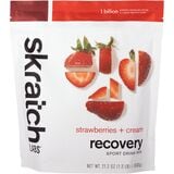 Skratch Labs Recovery Sport Drink Mix - 12-Serving Bag Strawberries + Cream, 12 serving resealable bag