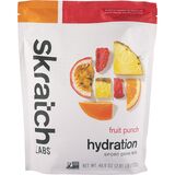 Skratch Labs Hydration Sport Drink Mix - 60-Serving Bag Fruit Punch, 60-Serving Resealable Pouch