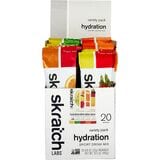 Skratch Labs Hydration Sport Drink Mix Variety Pack Lemons & Limes/Oranges/Grape, 20 pack