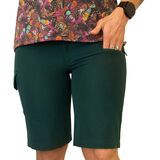 SHREDLY All Time - Zipper Snap Mid-Rise 11in Short - Women's Pine, 12