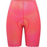 SHREDLY Biker Cham Liner Short - Women's Nebula Pink Shimmer, XL