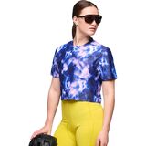 SHREDLY Beyond Tech - Cropped T-Shirt - Women's Midnight Tie Dye, L