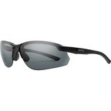 Smith Parallel Max 2 Polarized Sunglasses Black Frame/Gray Polarized, One Size - Men's