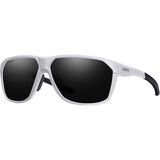 Smith Leadout Pivlock Polarized Sunglasses White/ChromaPop Black, One Size - Men's