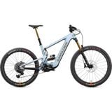 Santa Cruz Bicycles Bullit Carbon CC MX X01 Eagle AXS Coil Reserve E-Bike Matte Duke Blue, L