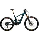 Santa Cruz Bicycles Bullit Carbon CC MX X01 Eagle AXS Reserve E-Bike Gloss Hunter Green, L