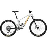 Santa Cruz Bicycles Bronson CC X0 Eagle Transmission Mountain Bike Gloss Chalk White, L