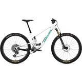 Santa Cruz Bicycles Tallboy CC X0 Eagle Transmission Mountain Bike Gloss White, L