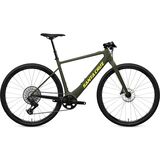 Santa Cruz Bicycles Skitch CC GX Eagle AXS Transmission Flat Bar E-Bike Olive Green, L
