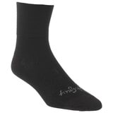SockGuy Black Classic Sock Black, L/XL - Men's