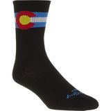 SockGuy SGX6 Colorado Sock One Color, S/M - Men's